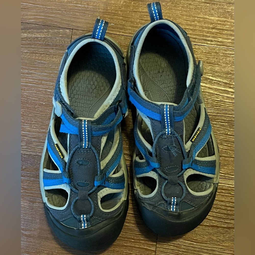 Keen Sandals Youth 3 Blue Waterproof water shoe